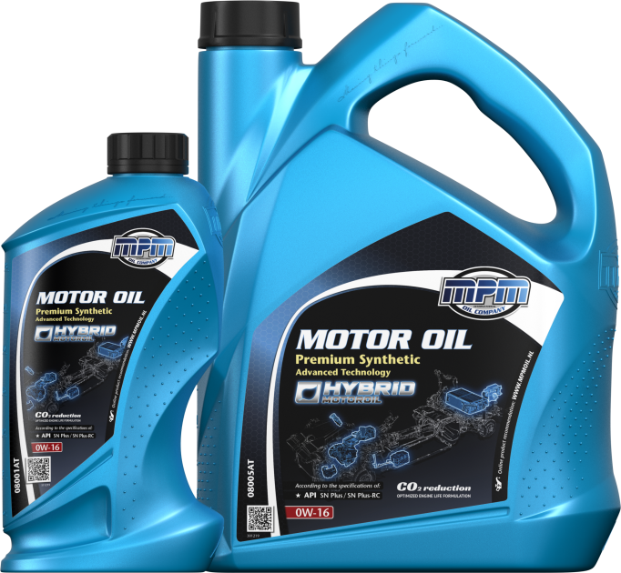 08000AT  Motor  Oil  0W 16 Premium Synthetic Advanced 